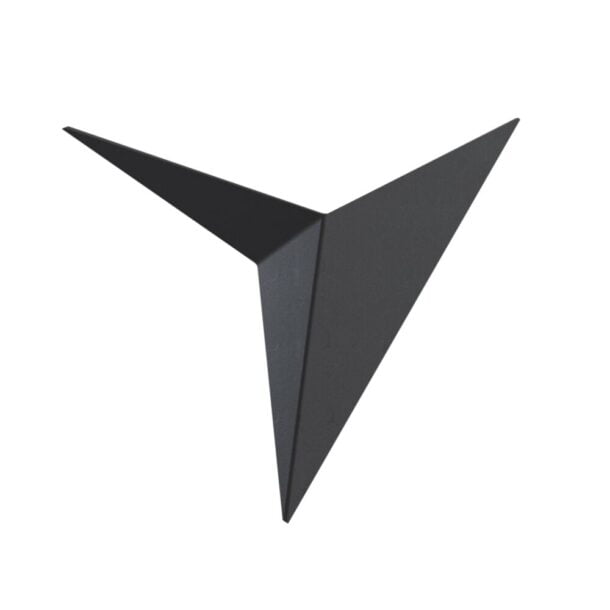 Wandlamp Trame Zwart 24,5 cm 3000K