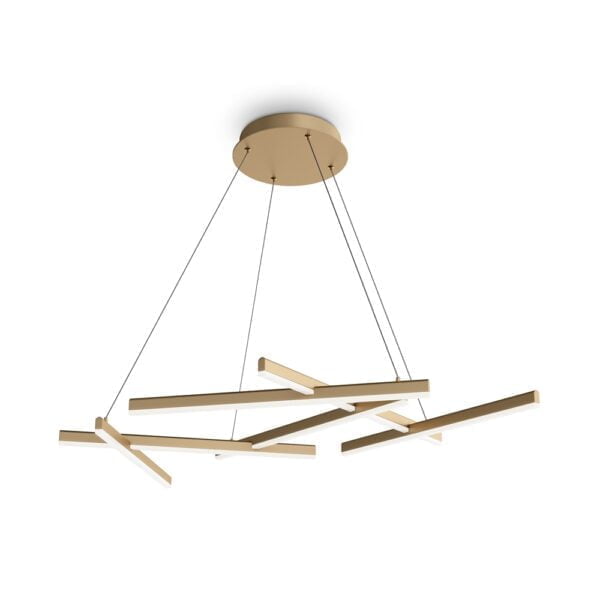 Hanglamp Line Goud 101 cm 3000K