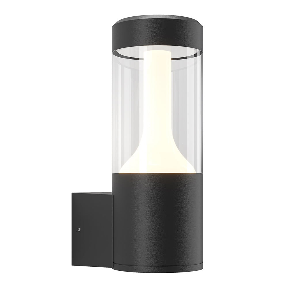 Buiten Wandlamp Koln Zwart 24 cm 4000K