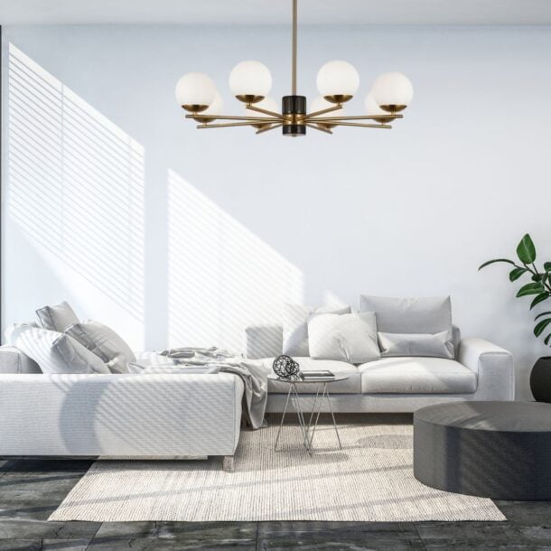 Hanglamp Marble Messing Ø 81 cm