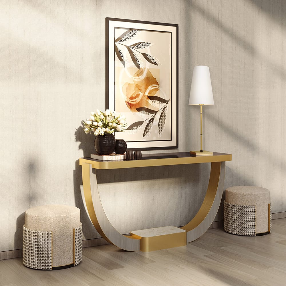 Tafellamp Zaragoza Messing 60 cm