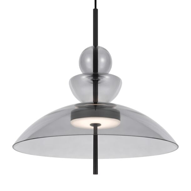 Hanglamp Bangkok Grijs Ø 40 cm 3000K