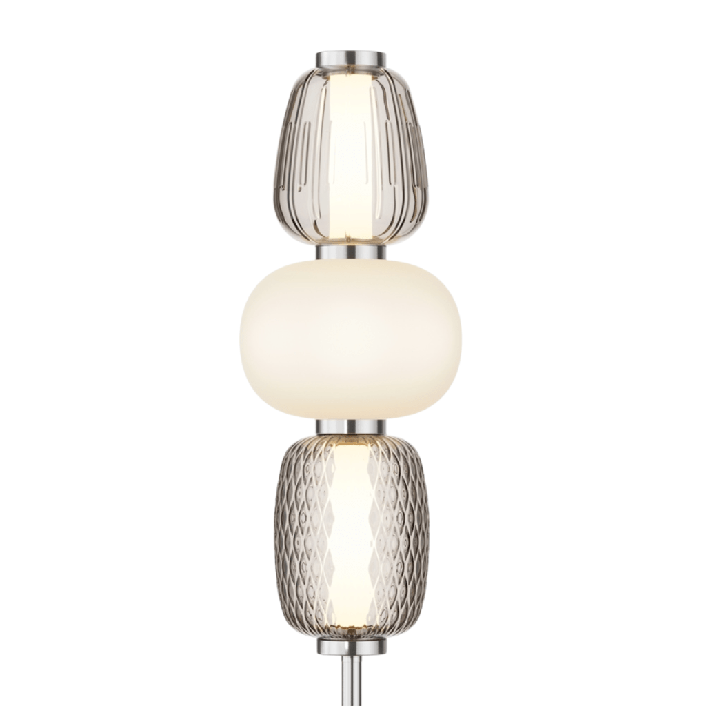 Tafellamp Pattern Chroom Ø 18 cm 3000K