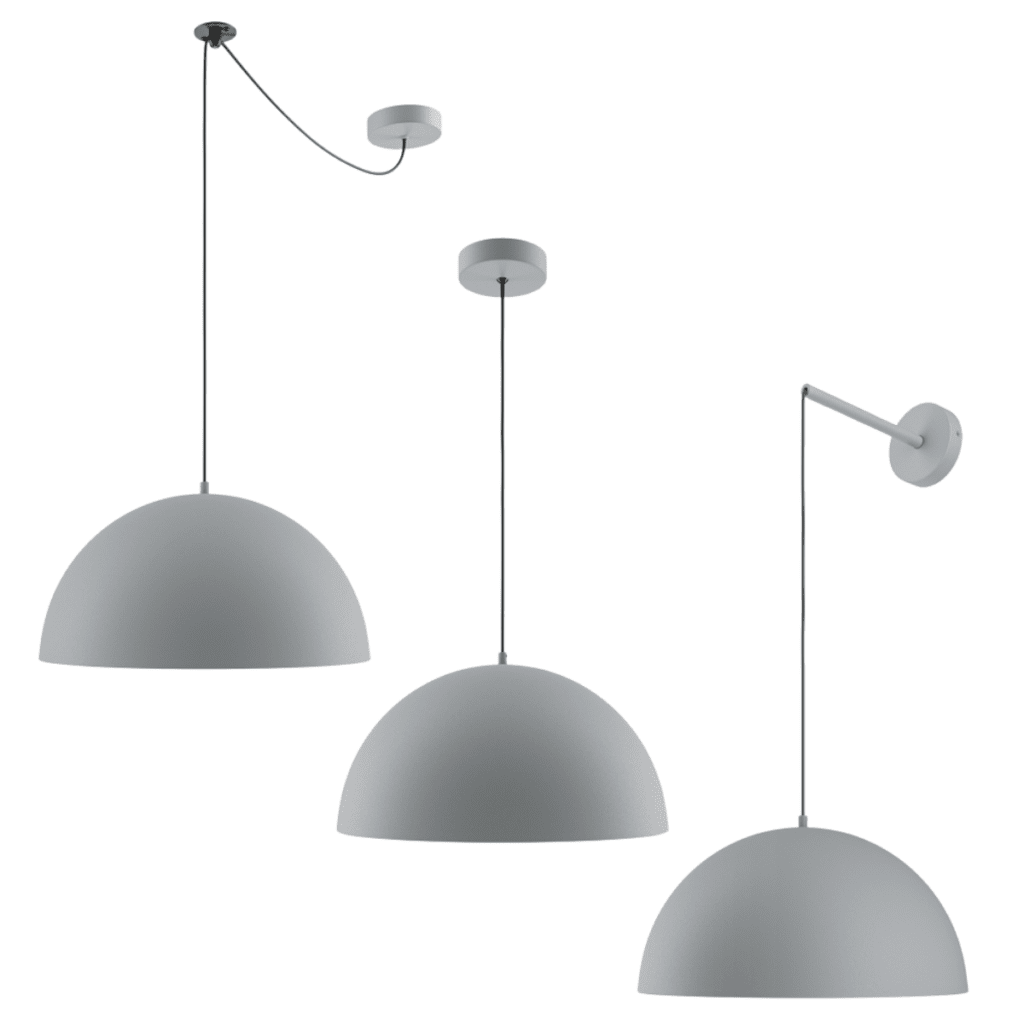 Hanglamp Basic Colors II Grijs Ø 35 cm