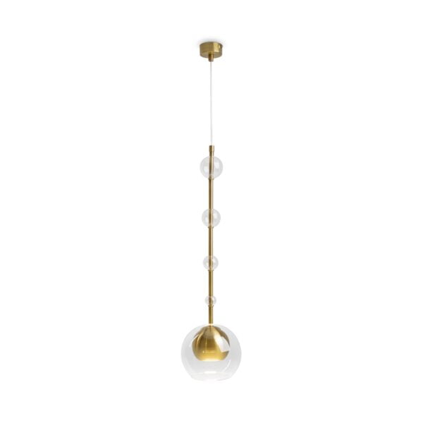 Hanglamp Ros Messing Ø 16 cm