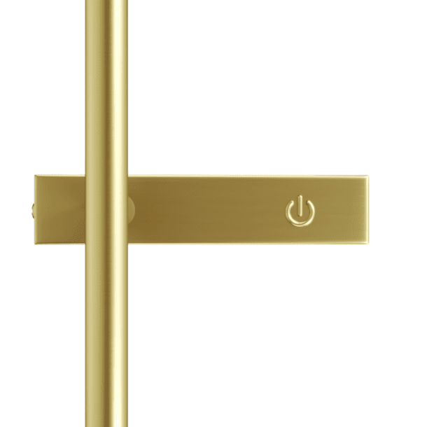 Wandlamp Touch Messing 48 cm 3000K