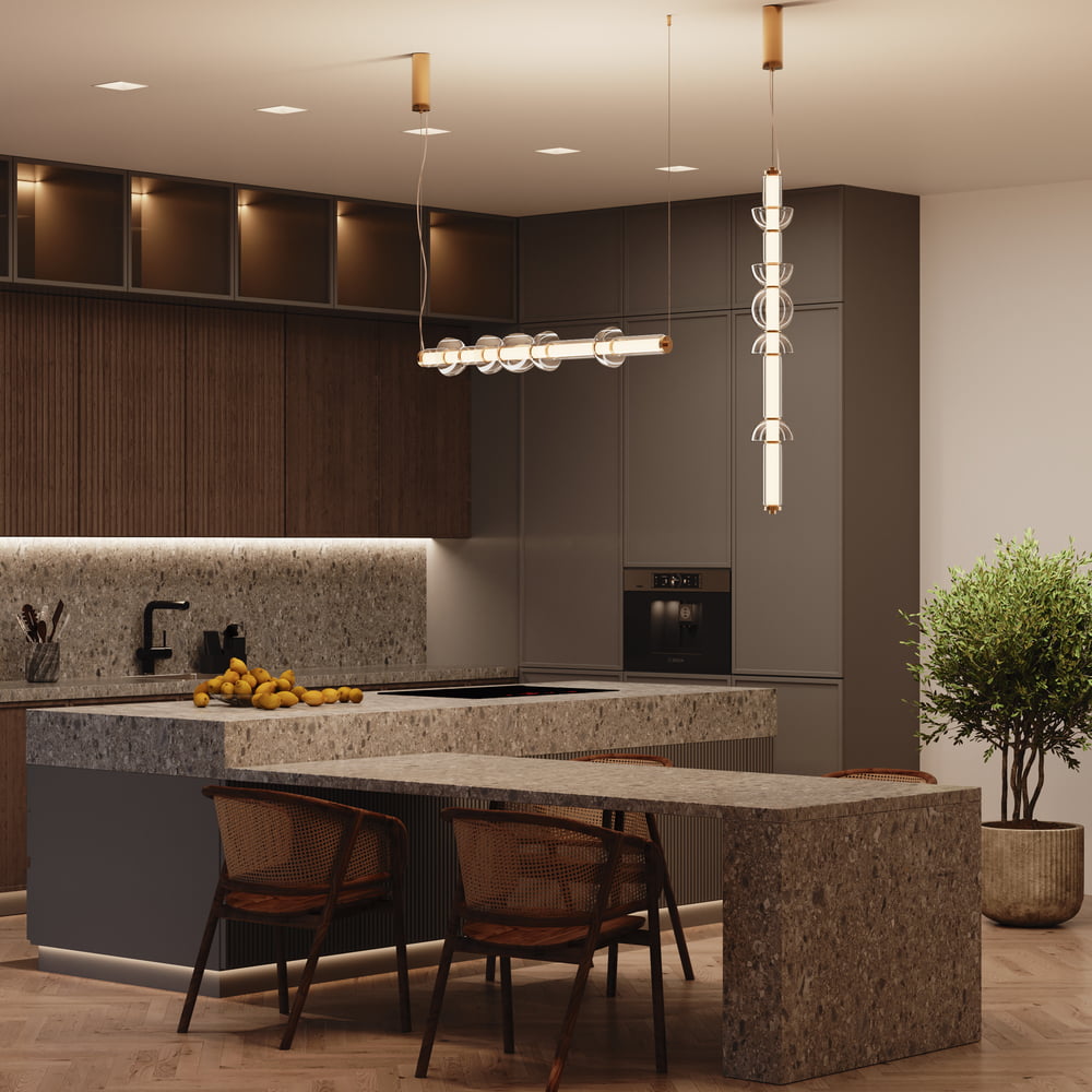 Hanglamp Cosmo Messing Ø 16 cm 3000K