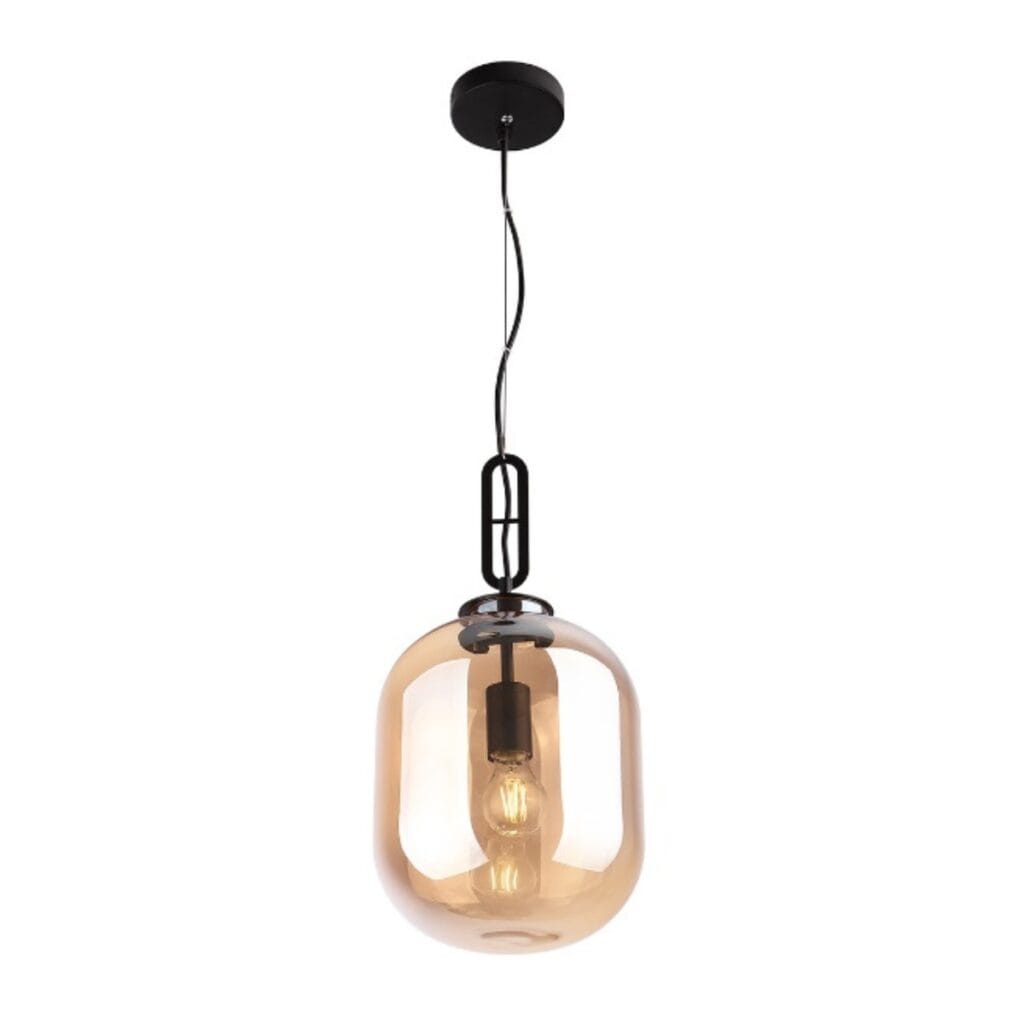 hanglamp-honey-amber-o-24-cm