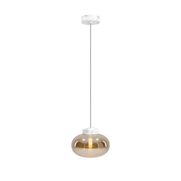 Hanglamp Moonstone II Amber Ø 45 cm