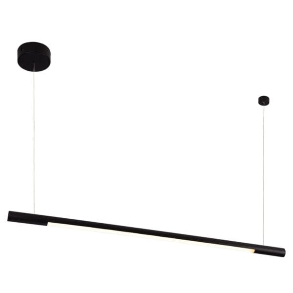 Hanglamp Organic Zwart 100 cm LED