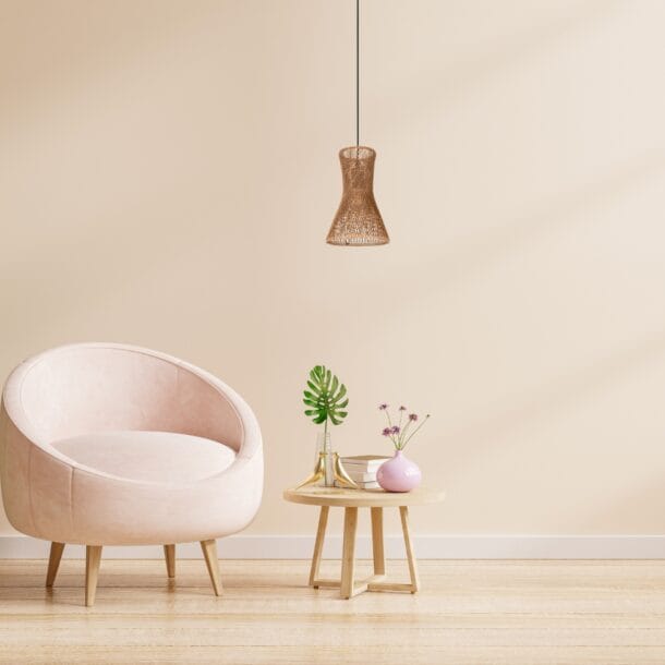 Hanglamp Bijou Bruin Ø 20 cm