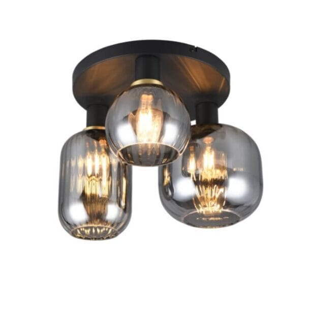 Plafondlamp Diva Verchroomd Ø 39 cm