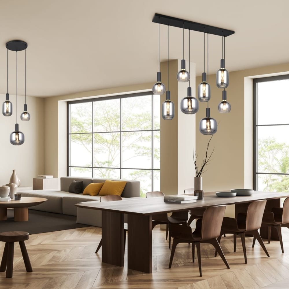 Hanglamp Diva Verchroomd 120 cm