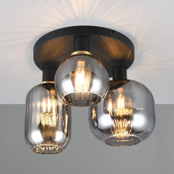 Plafondlamp Diva Verchroomd Ø 39 cm