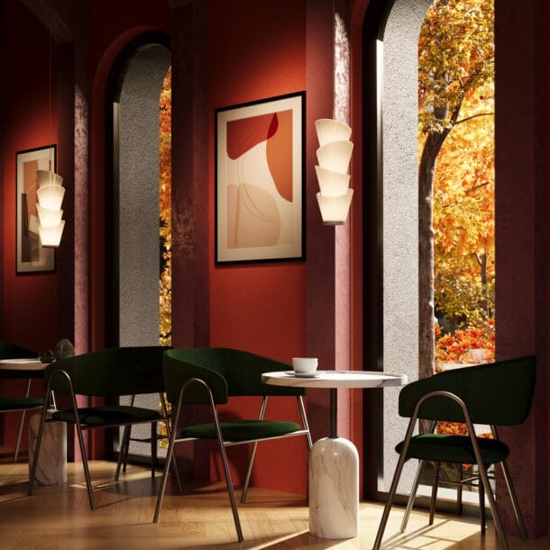 Hanglamp Seoul Wit Ø 15 cm LED