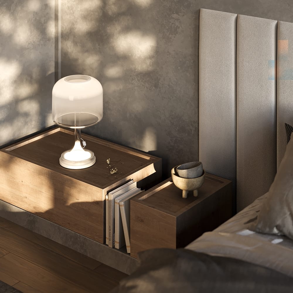 Tafellamp Spirito Wit Ø 26 cm LED