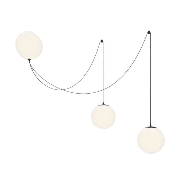 Hanglamp Twins | 3-Lichts Wit | Ø 20 cm | 26W LED 3000K | Maytoni