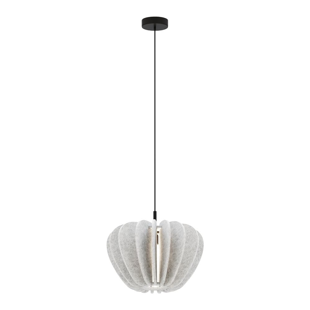 Hanglamp Cambio Zilver | Vilt & Akoestisch | Ø 47,5 cm | Maytoni