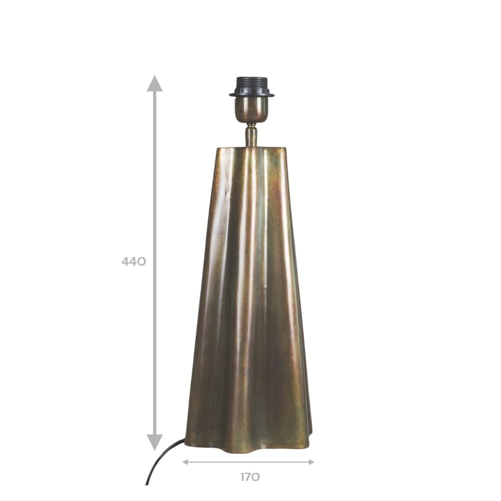 Tafellamp Aira | Oliehoudend Messing | Hoogte 44 cm | PR Home