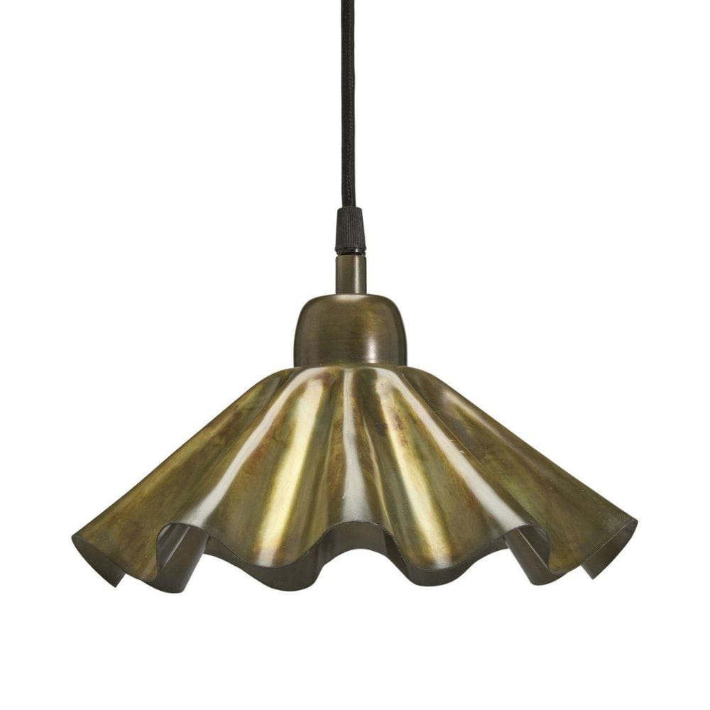 Hanglamp Aira | Oliehoudend Messing | Organische Golfvorm | Ø 25 cm | PR Home